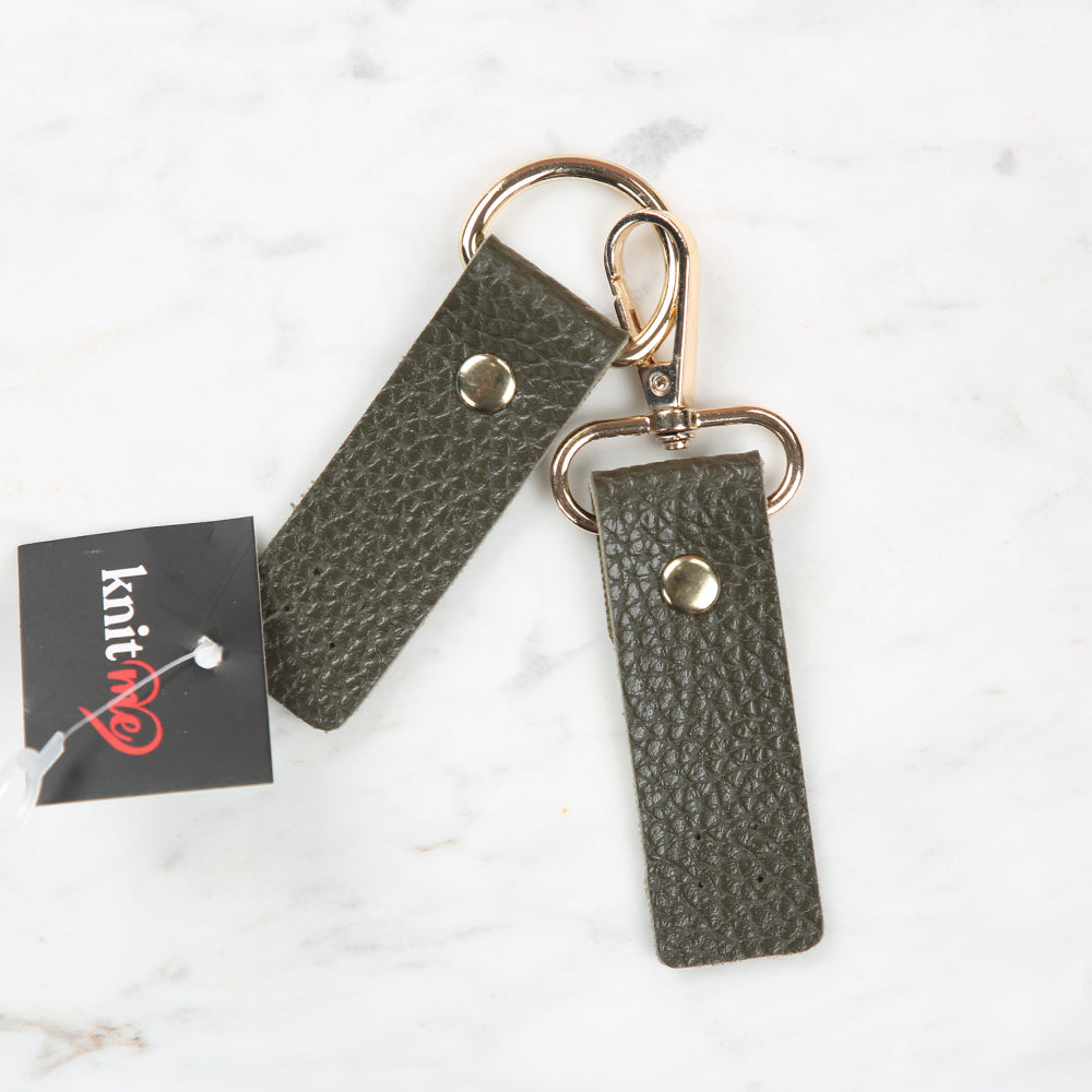 Knitme Yay Kancalı Kilit 2,5x20 cm Haki BA-0056