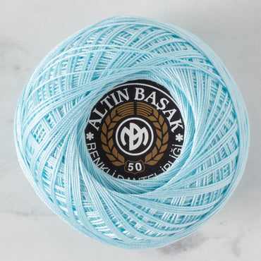 Altınbaşak No: 50 ,20 Gram Bebe Mavi Klasik Renkli Dantel İpliği - 345 - 26