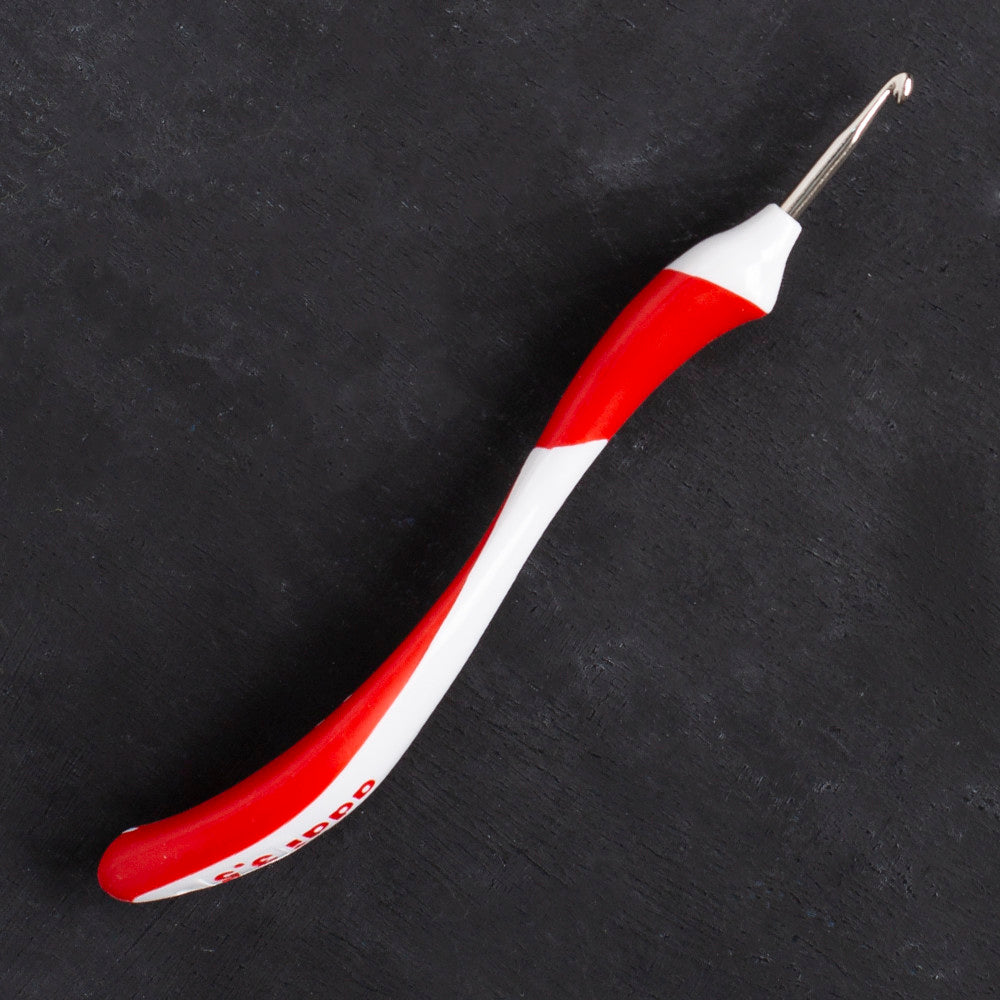 Addi Swing 3,5mm 16cm Kırmızı Ergonomik Yün Tığ - 140-7