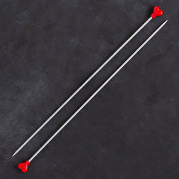 Addi Kalpli 3,25mm 35cm Klasik Alüminyum Örgü Şişi - 200-7