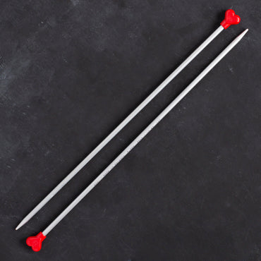 Addi Kalpli 5,5mm 35cm Klasik Alüminyum Örgü Şişi - 200-7