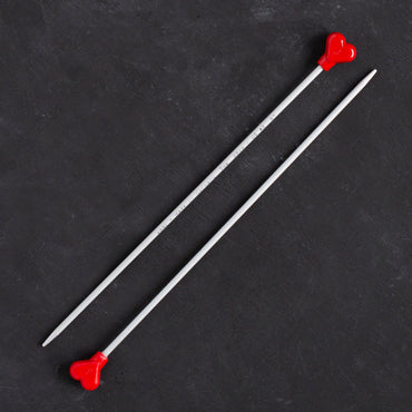 Addi Kalpli 3mm 20cm Klasik Alüminyum Örgü Şişi - 200-7