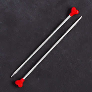 Addi Kalpli 4mm 20cm Klasik Alüminyum Örgü Şişi - 200-7