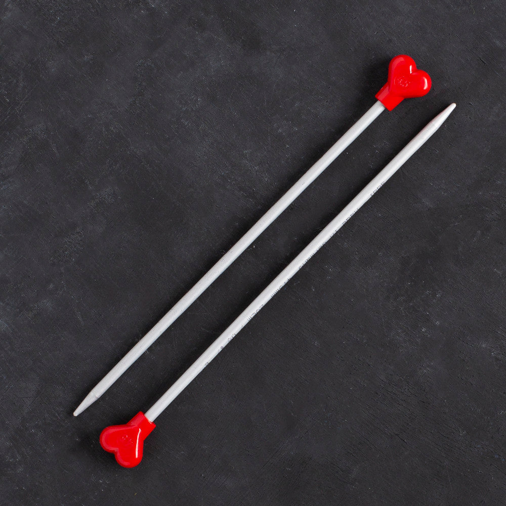 Addi Kalpli 4,5mm 20cm Klasik Alüminyum Örgü Şişi - 200-7