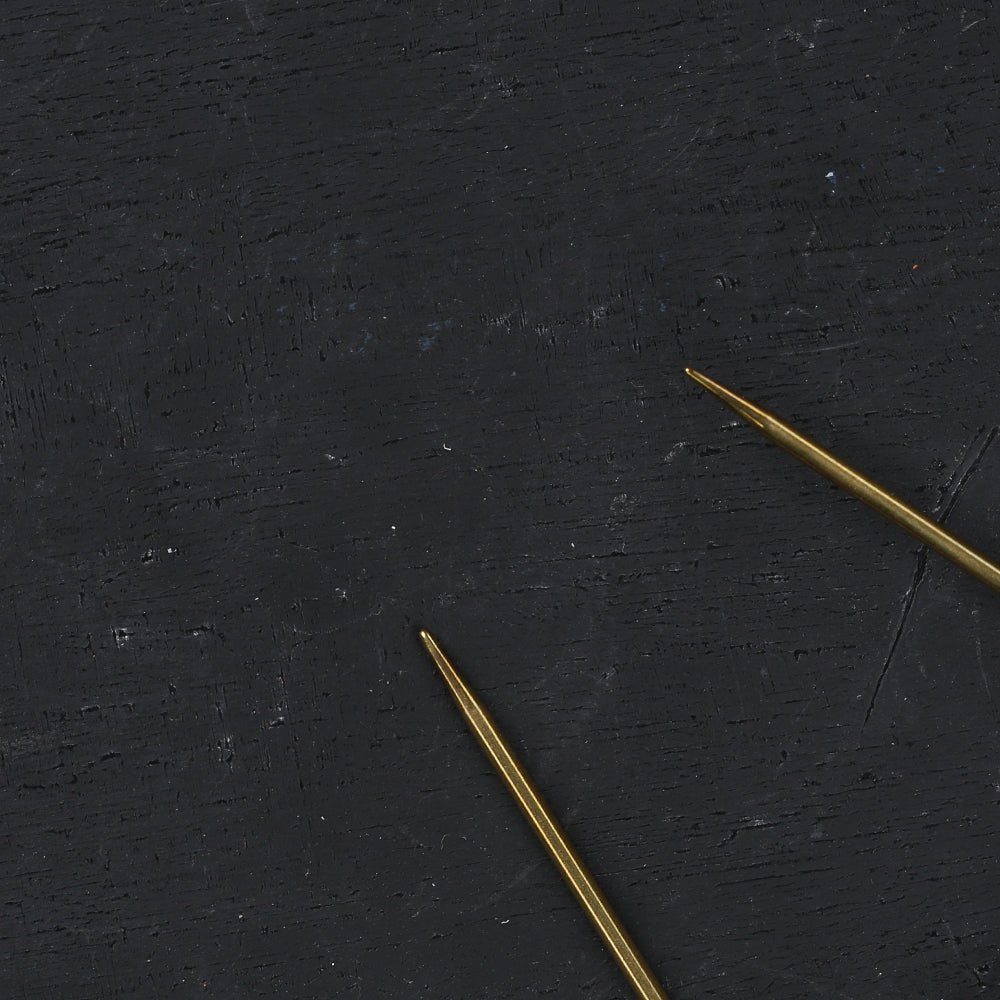 Addi 2mm 50cm Klasik Uzun Uçlu Misinalı Örgü Şişi - 755-7