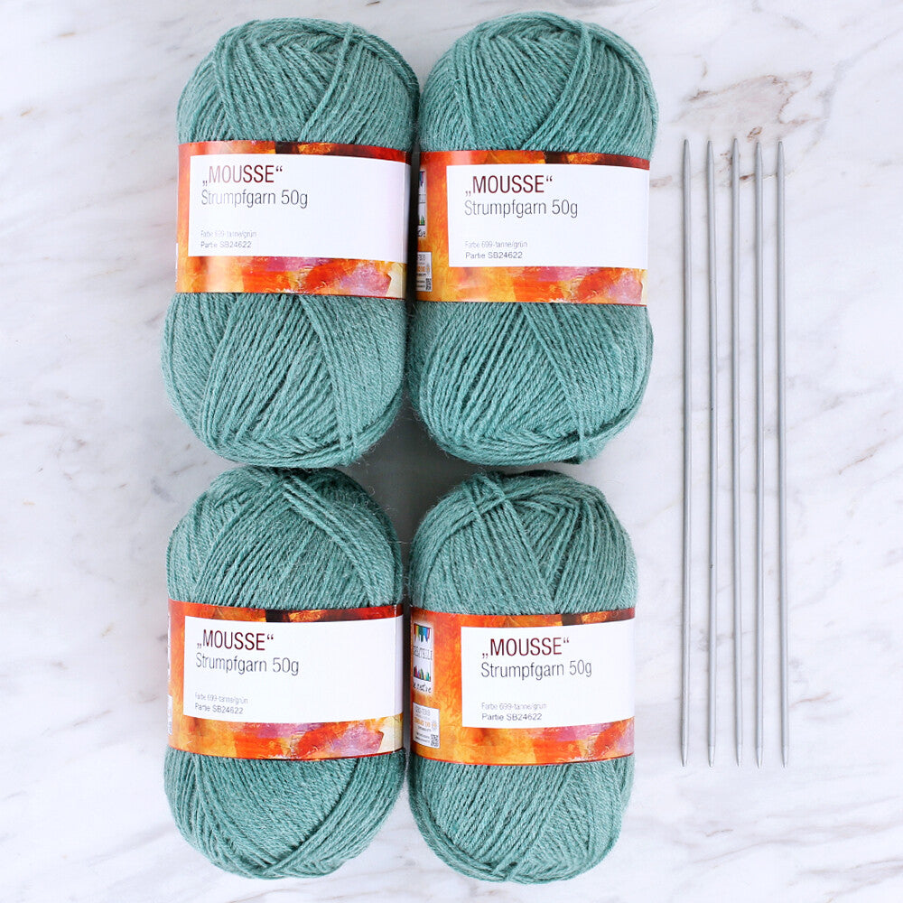 CREATELLI 4'lü Çorap İpi Kiti - 699