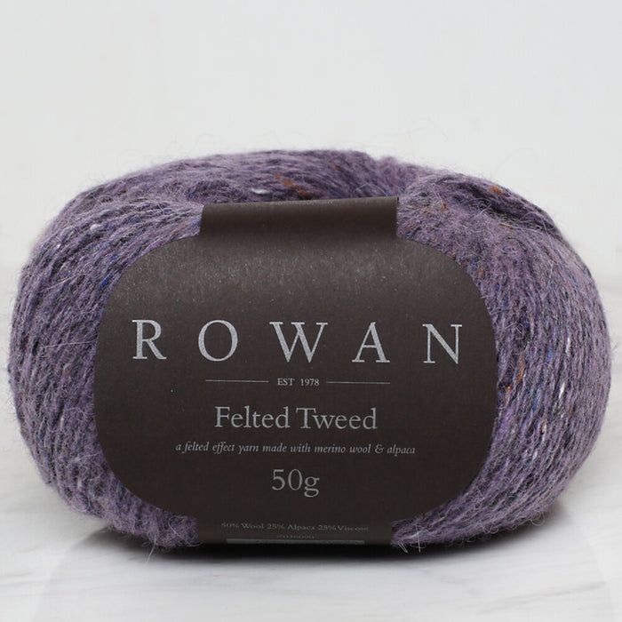 Rowan Felted Tweed 50gr Mor El Örgü İpi - 192