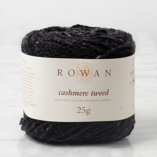 Rowan Cashmere Tweed 25gr Koyu Gri El Örgü İpi - 4