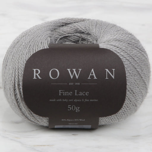 Rowan Fine Lace 50gr Gri El Örgü İpi - 00950