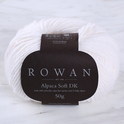 Rowan Alpaca Soft DK 50gr Krem El Örgü İpi - 00201