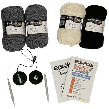SMC Earebel KnitKit Bluetoothlu Bere Kiti Açık Gri - 00001