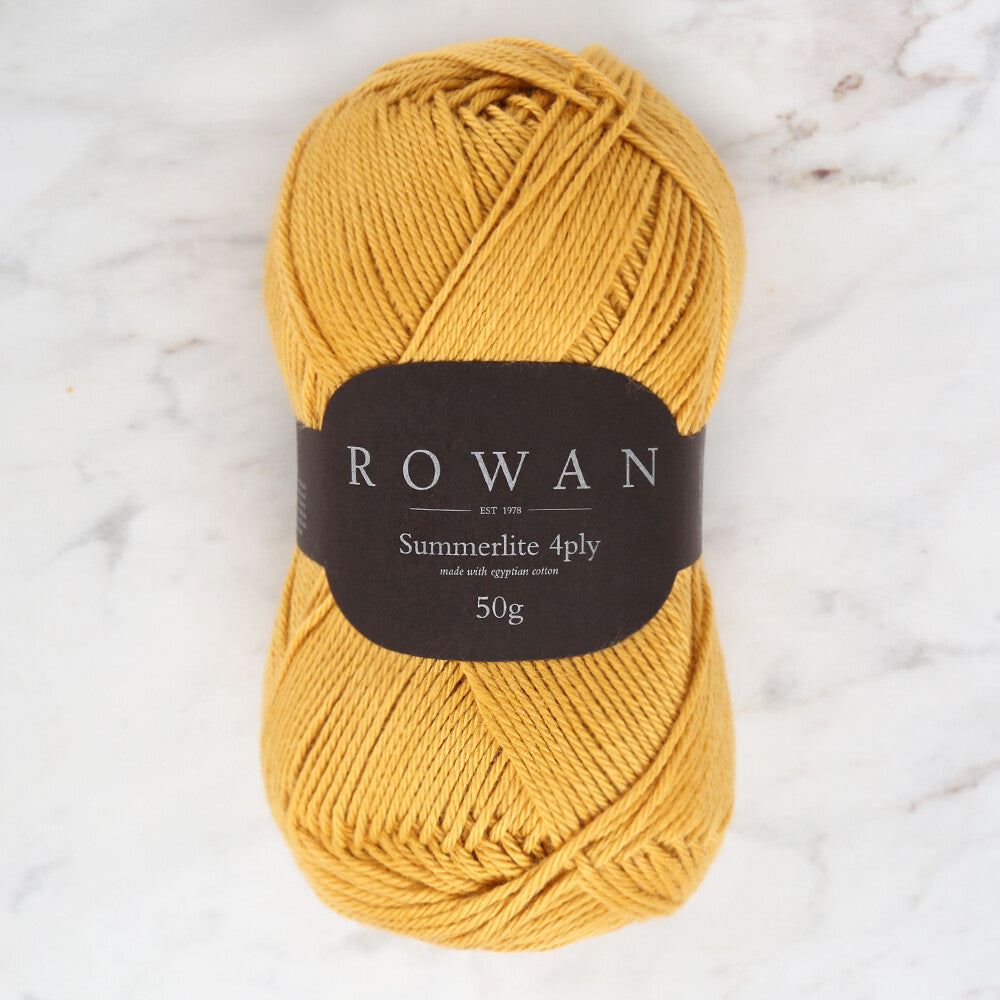 Rowan Summerlite 4Ply 50gr Hardal El Örgü İpi - 00439