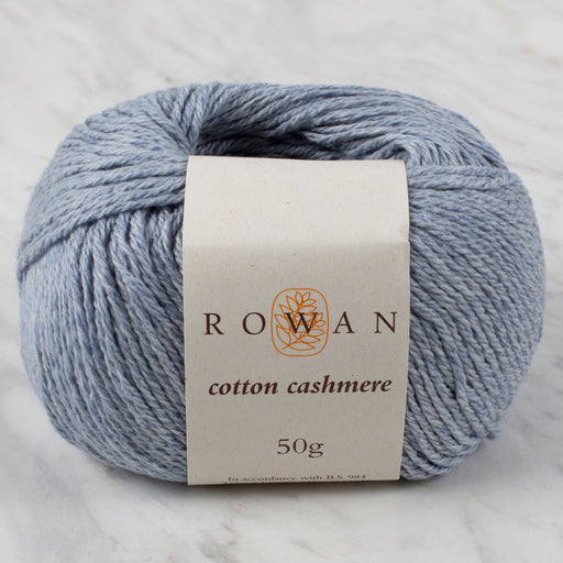 Rowan Cotton Cashmere 50gr Buz Mavi El örgü İpi - 00221