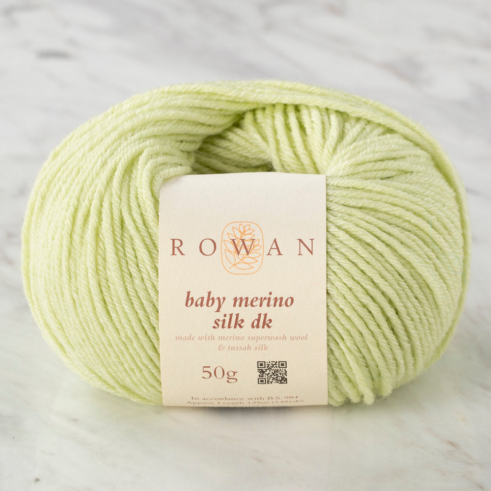 Rowan Baby Merino Silk DK 50gr Açık Yeşil El Örgü İpi - SH705