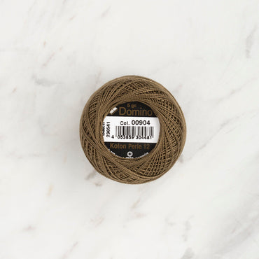 Domino Koton Perle 5gr Kahverengi No:12 Nakış İpliği - 4590012-00904