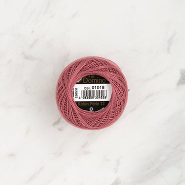 Domino Koton Perle 5gr Gül Kurusu No:12 Nakış İpliği - 4590012-01018