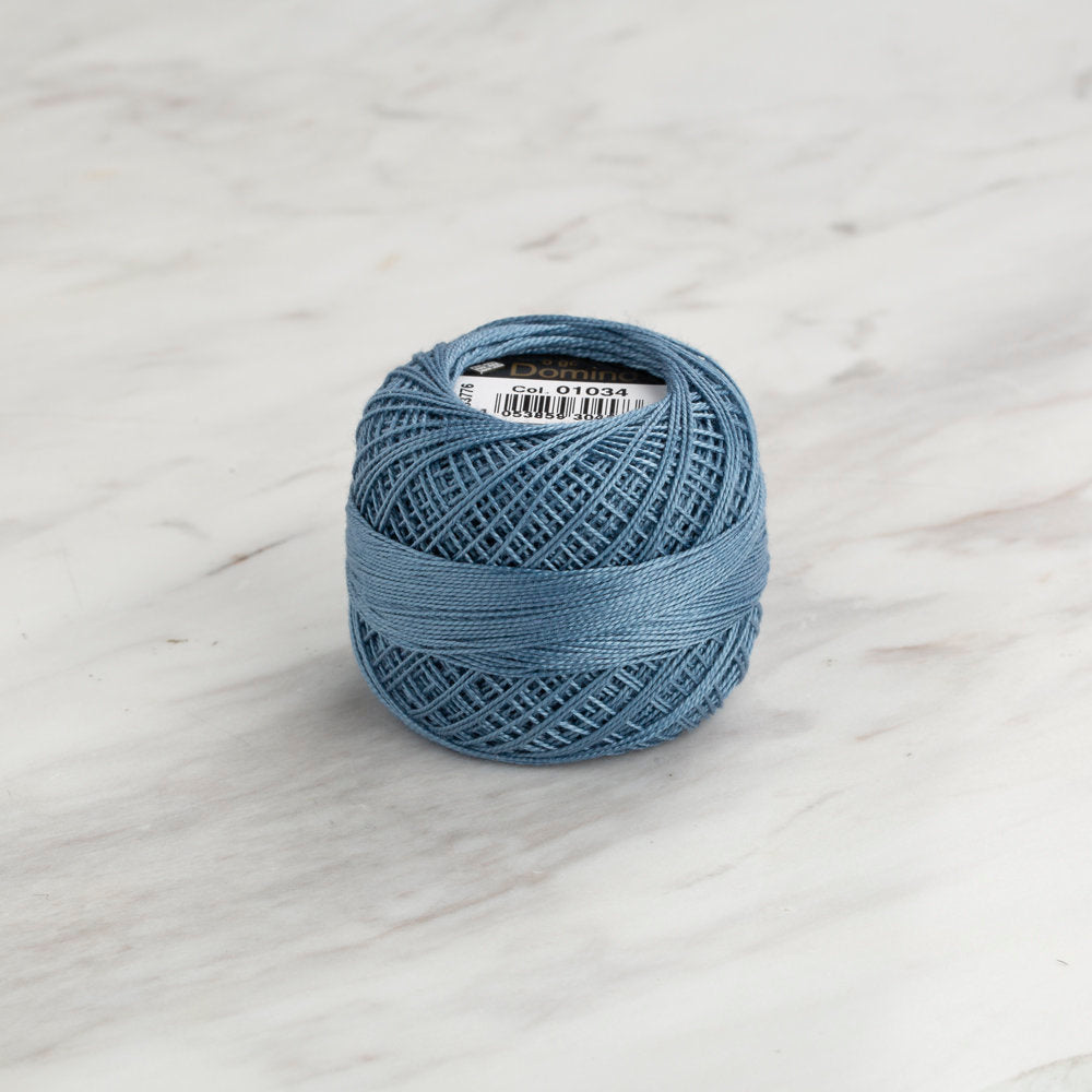 Domino Koton Perle 5gr Mavi No:12 Nakış İpliği - 4590012-01034