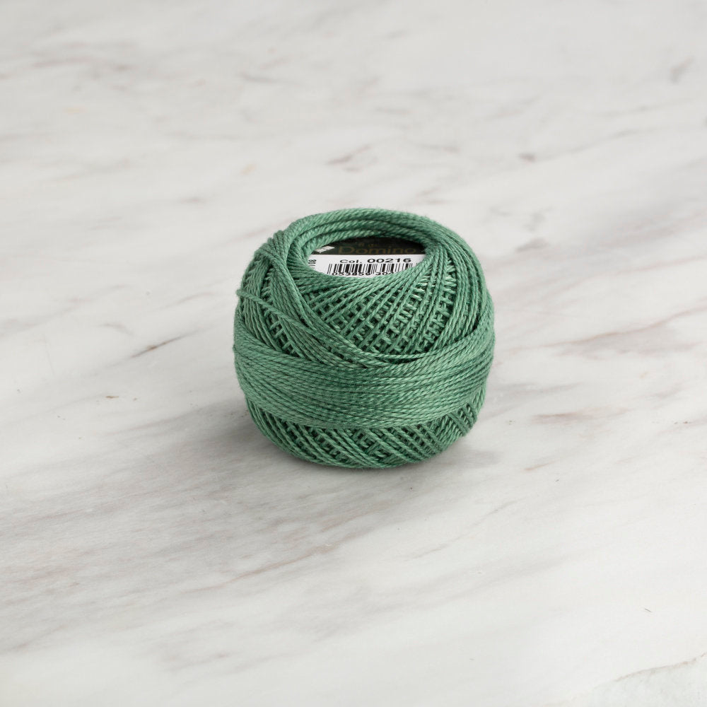 Domino Koton Perle 8gr Yeşil No:8 Nakış İpliği - 4598008-00216