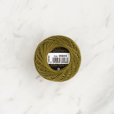 Domino Koton Perle 8gr Yeşil No:8 Nakış İpliği - 4598008-00845
