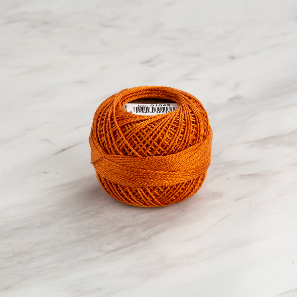 Domino Koton Perle 8gr Kahverengi No:8 Nakış İpliği - 4598008-01049