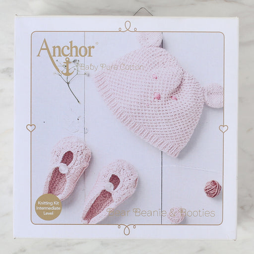 Anchor Baby Pure Cotton Bere-Patik Kiti Pembe - A28B001-09070