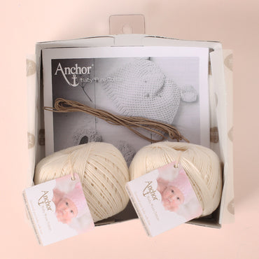 Anchor Baby Pure Cotton Bere-Patik Kiti Krem - A28B001-09072