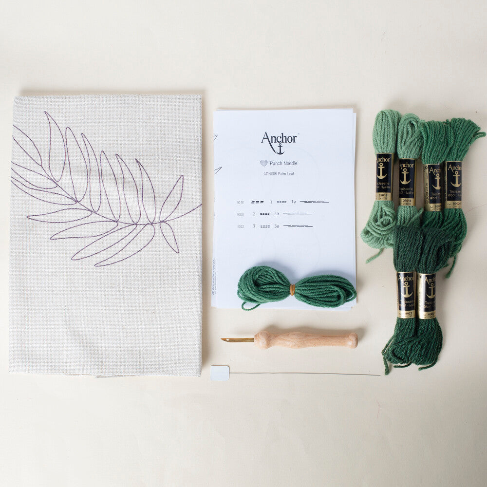 Anchor Palmiye Yaprağı Punch Kiti (20 cm) - APN005