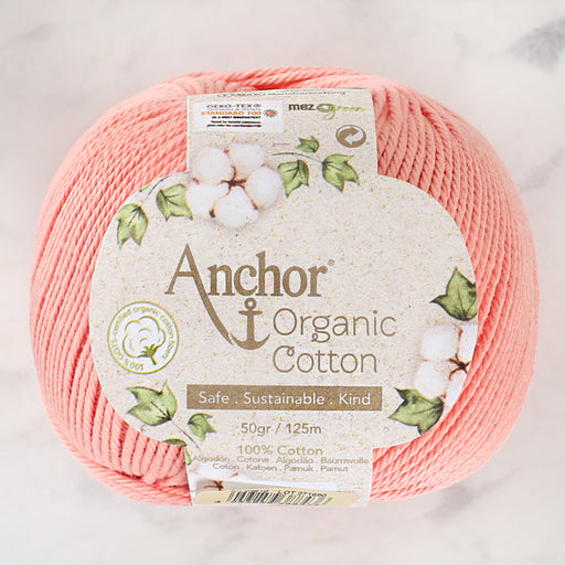 Anchor Organic Cotton Yavruağzı El Örgü İpi - SH 03610