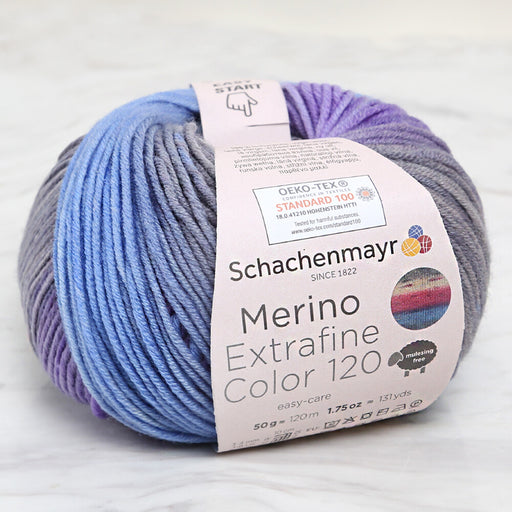 Schachenmayr Merino Extrafine Color 120 Ebruli El Örgü İpi - 00473