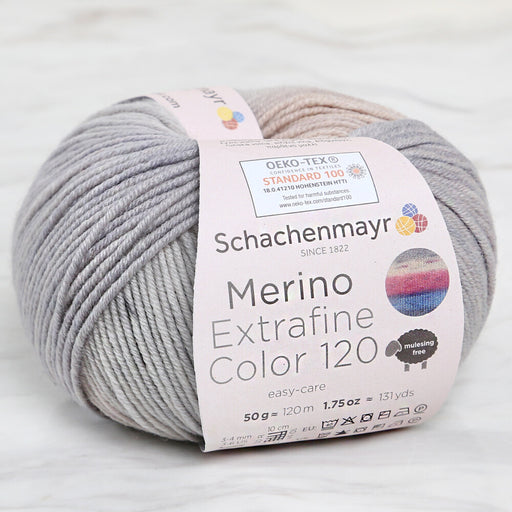 Schachenmayr Merino Extrafine Color 120 Ebruli El Örgü İpi - 00475