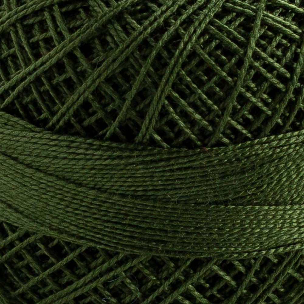 Domino Koton Perle 5gr Haki Yeşil No:12 Nakış İpliği - 4590012-K0109