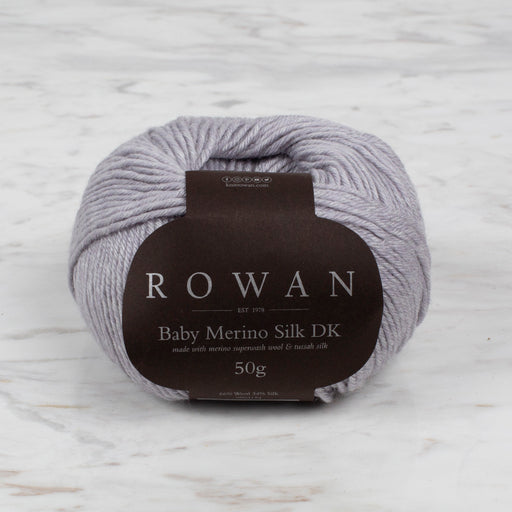 Rowan Baby Merino Silk DK 50gr Açık Gri El Örgü İpi - SH00672