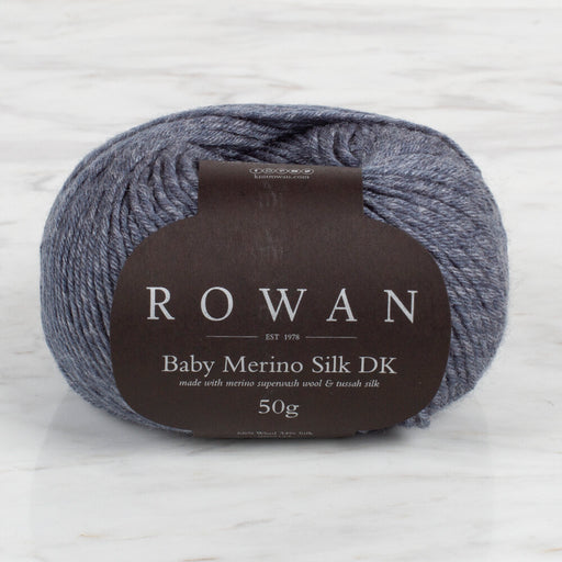 Rowan Baby Merino Silk Dk 50 gr Mavi Melanj El Örgü İpi - 00681