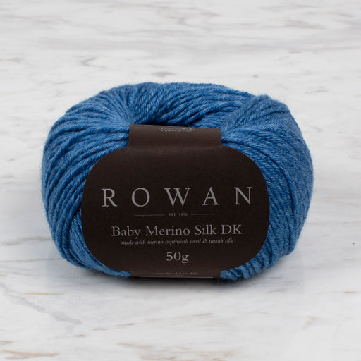 Rowan Baby Merino Silk DK 50gr Mavi El Örgü İpi - SH00684