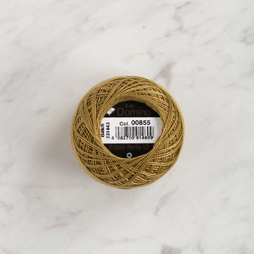 Domino Koton Perle 5gr Yeşil No:12 Nakış İpliği - 4590012-855