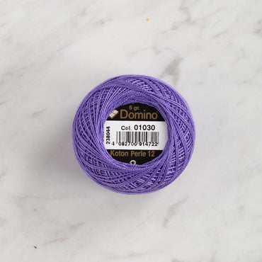 Domino Koton Perle 5gr Koyu Lila No:12 Nakış İpliği - 4590012-1030