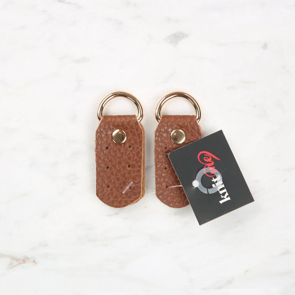 Knitme D Halkalı Böce 5x2,5 cm Taba BA-0010