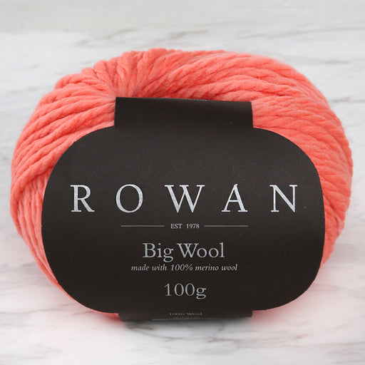 Rowan Big Wool Koyu Yavruağzı  El Örgü İpi - 00094