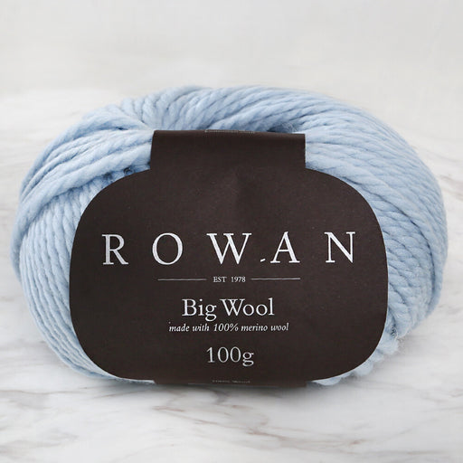Rowan Big Wool Açık Mavi El Örgü İpi - 00021