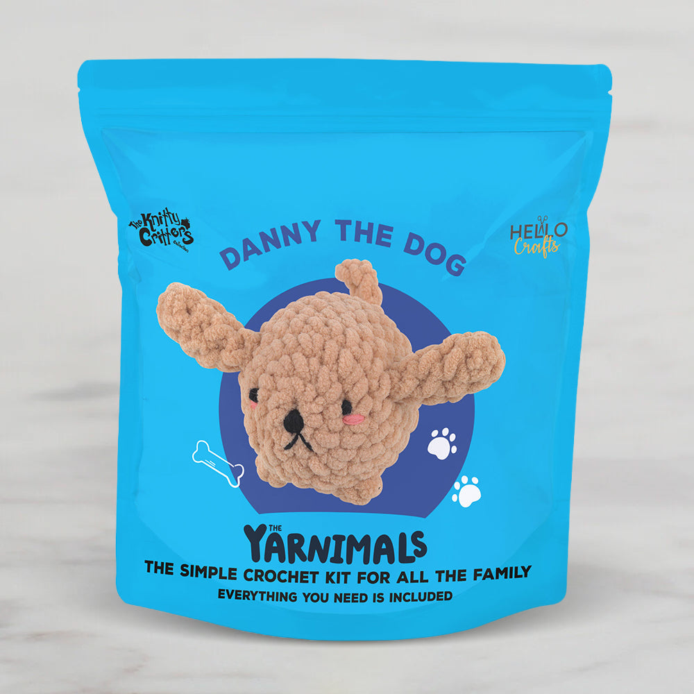 Hello Crafts Yarnimals Amigurumi Kiti - Danny The Dog - YN004 – Hobium