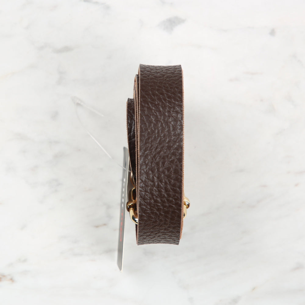 Knitme Sürgü Tokalı Çanta Askısı 135x2cm Kahverengi BA-0002