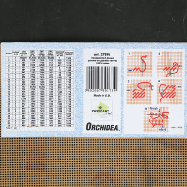 Orchidea 30x40 cm After William Baptiste Baird - Spring Chickens Baskılı Goblen 2789J