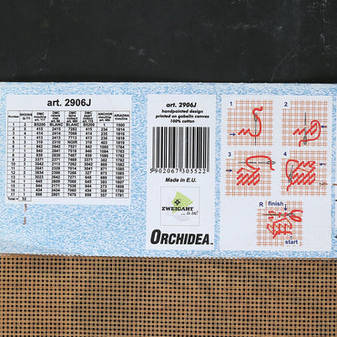 Orchidea 30x40 cm Baskılı Goblen After Joseph Farquharson - Sheep İn A Snowstorm 2906J