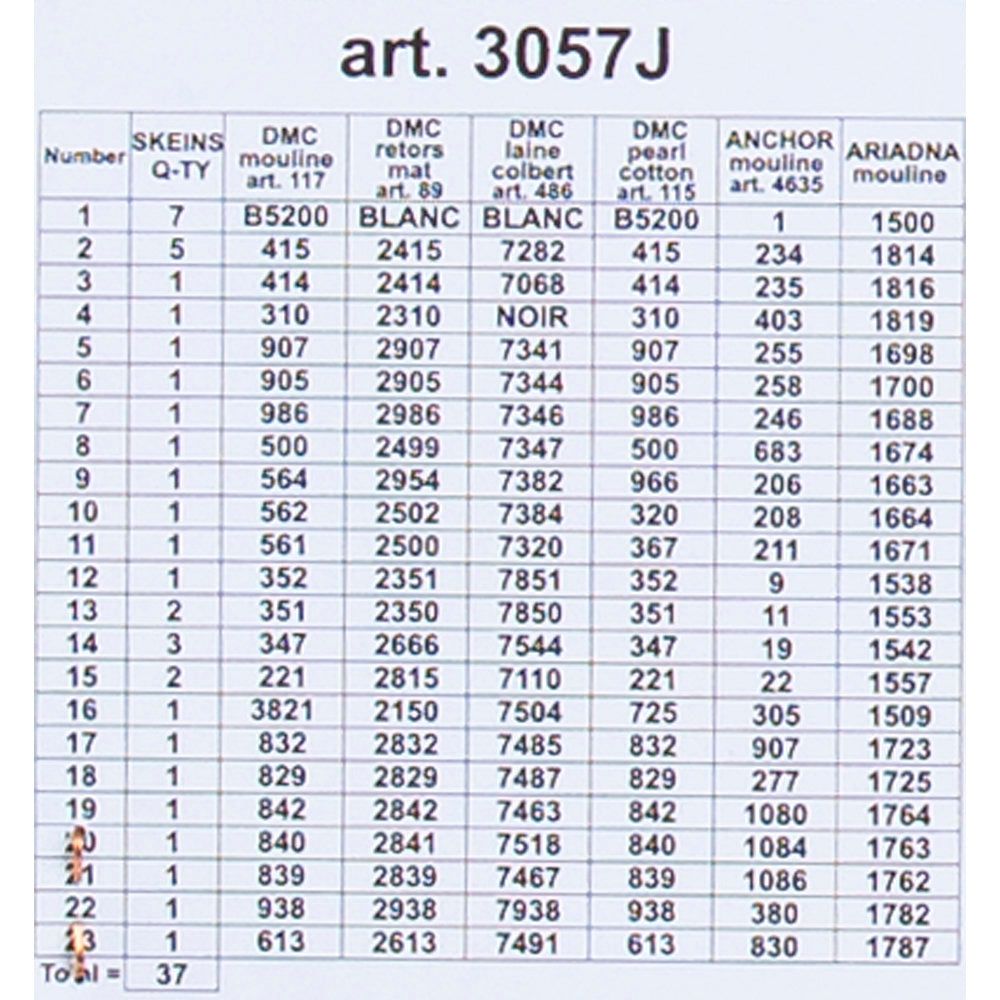 ORCHİDEA 30 x 40 cm Gelincikler Baskılı Goblen 3057J