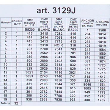 ORCHİDEA 30 x 40 cm Gelincikler Baskılı Goblen 3129J