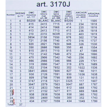 ORCHİDEA 30 x 40 cm Çifte Kumrular Baskılı Goblen 3170J
