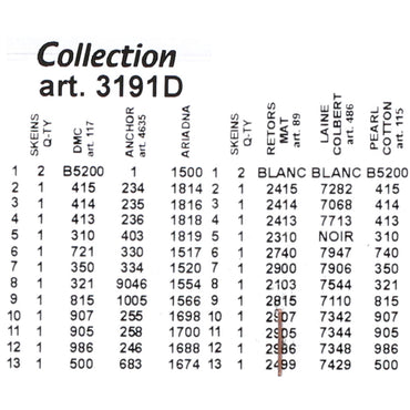 ORCHIDEA 15x15 cm Gelincik Baskılı Goblen 3191D