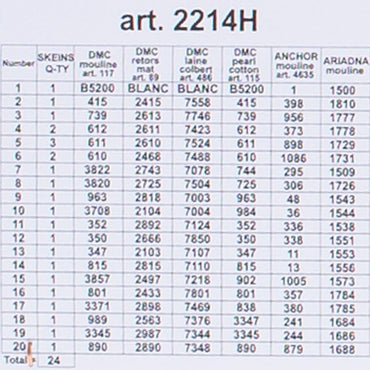 Orchidea 24x30cm Çiçekler Baskılı Goblen - 2214H