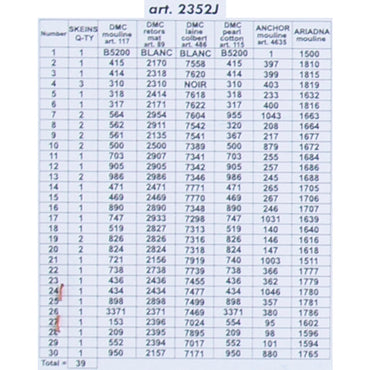 ORCHİDEA 30 x 40 cm Tekne Gezisi Baskılı Goblen 2352J