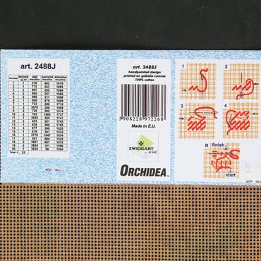 Orchidea 30x40 cm Bouquet Of Sunflowers Baskılı Goblen 2488J